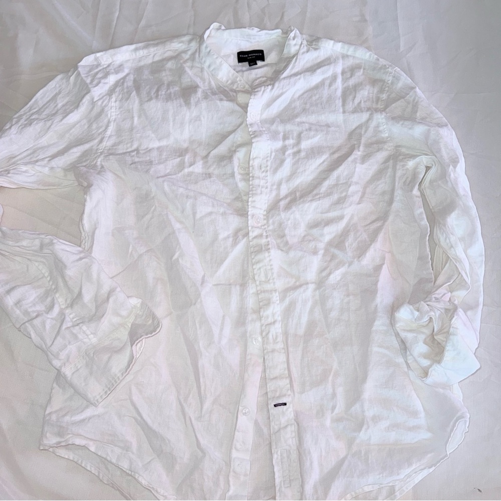 Slim fit Men's White Casual Shirt